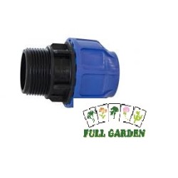 Raccordo Compressione 20x1/2" Maschio