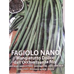 FAGIOLO NANO DOLICO SEME NERO GR 250 (SEMI)