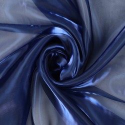 ORGANZA SINGOL TONE CM.145X3MT BLU