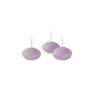 Candele Galleggianti Ovale Pz.4 Lilla