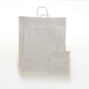 Busta Kraft Bianco M.ritorto Base 14x21