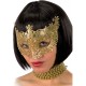 MASCHERA C/GLITTER ORO