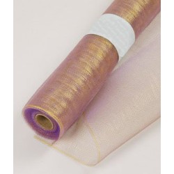 Deconet Lilla/oro 10yds H53cm