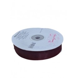 NASTRO ORGANZA MT.50 X 20MM BORDEAUX