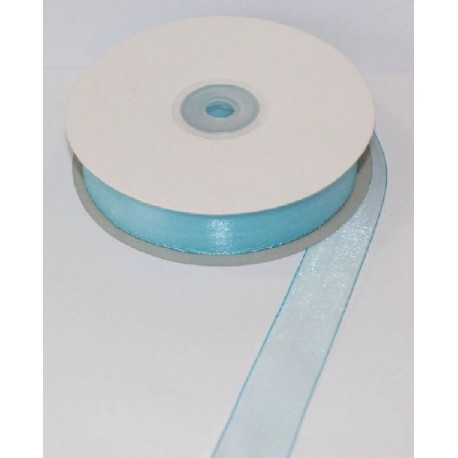 NASTRO ORGANZA MT.50 X 20MM LIGHT BLUE