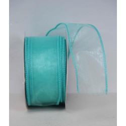 Nastro Organza 25yds X 5cm Tiffany