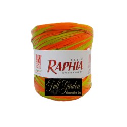 Raphia Synthetic Bicolore Pack M200 Ara/menta