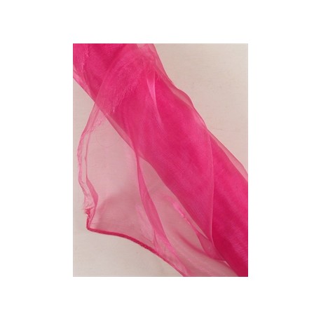 ROLLO DECO ORGANZA CM48X10YDS FUXIA