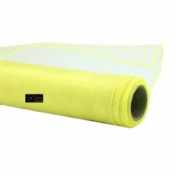 Rollo Deco Organza Cm48x10yds Yellow