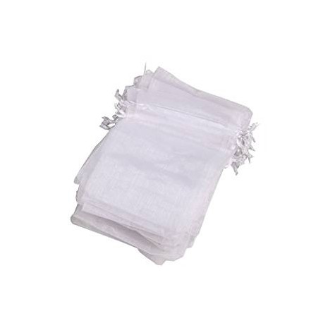 BUSTINA ORGANZA CM 7,5X10 CONF.10 PZ WHITE