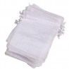 BUSTINA ORGANZA CM 7,5X10 CONF.10 PZ WHITE