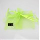 BUSTINA ORGANZA CM 7,5X10 CONF.10 PZ APPLE GREEN