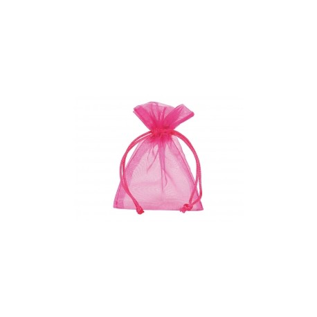 BUSTINA ORGANZA CM 7,5X10 CONF.10 PZ FUXIA