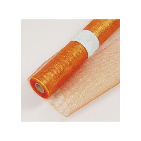 RETE ARANCIO/ORO CM50X10YDS