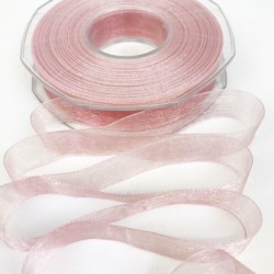 Nastro Organza 25yds X 5cm Old Pink