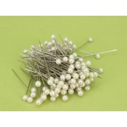 Corsage Pins 55x5mm Pz 144 Ivory