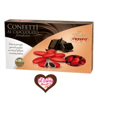 CONFETTI CIOCCOLATO KG.1 ROSSO