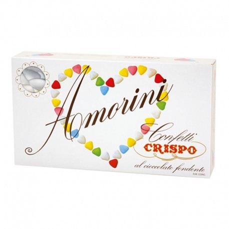 CONFETTI AMORINI AL CIOCCOLATO KG.1 BIANCO