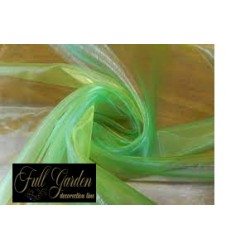 TESSUTO DECO ORGANZA MT.3X1,5 LIGHT GREEN