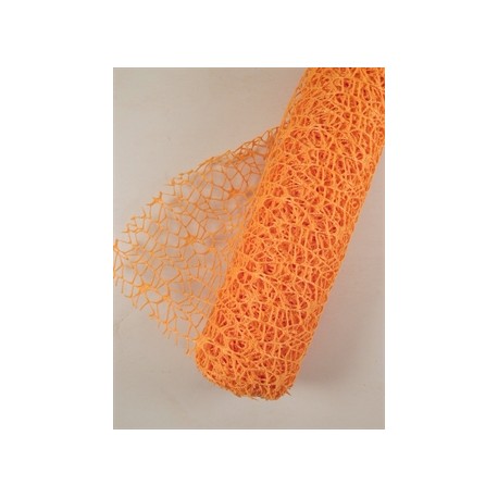 POLYCOTTON NET CM.48X5YDS ORANGE