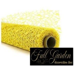 Polycotton Net Cm.48x5yds Yellow