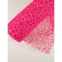 Polycotton Net Cm.48x5yds Fuxia