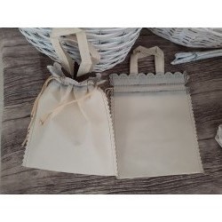 BORSA TOFFY PANNA CM34X40