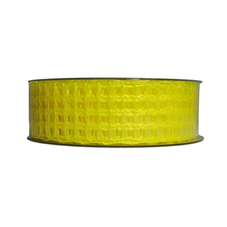 °°°NASTRO RETE LUCE GIALLO MM.40X20MT