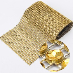 Falso Strass Oro 24 Linee 9yds