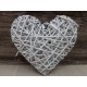 CUORE RATTAN DA APPEND. D.10 BIANCO