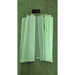 ORGANZA CRESPATA VERDE MELACM.48X5YDS