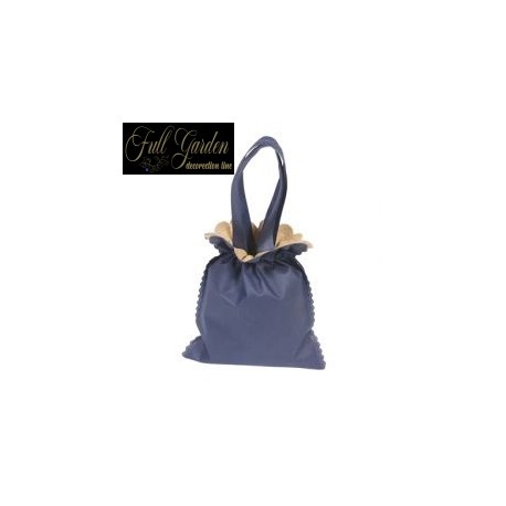 BORSA TOFFY BLUE/BEIGE CM21X25