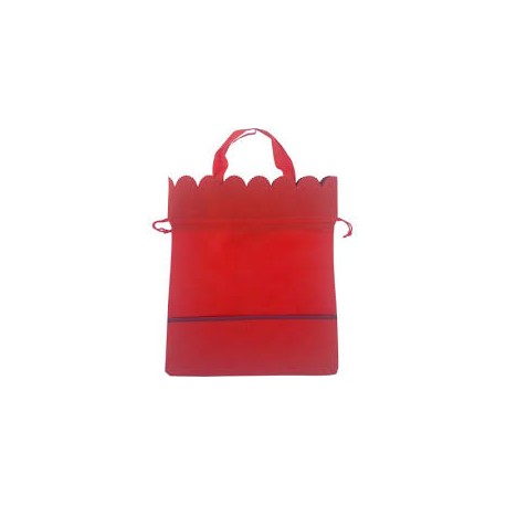 BORSA TOFFY ROSSO CM34X40