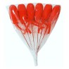 Stick 6pz Cuore Piatto C/nastro