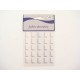 CLEAR DIAM. LETTERA (L) STICKERS 25PZ