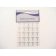 CLEAR DIAM. LETTERA (T) STICKERS 25PZ