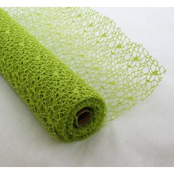 Polycotton Net Cm.48x5yds Lt.green