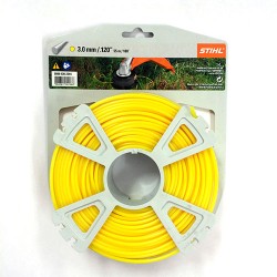 Filo Nylon Quadr. Mm.3,0x55 Mt Giallo