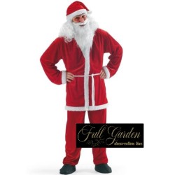 Costume Babbo Natale Ciniglia Cod.27002