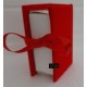 SCATOLINA LIBRO LAUREA ROSSO 8X5X3,5