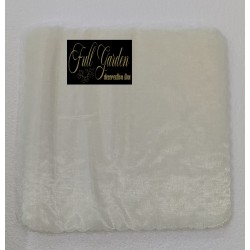 VELO ORGANZA SMERLATO QUADRO CM.23 50PZ CREMA