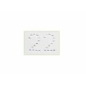 Clear Diam.number 2 Stickers Pz.25