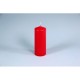 PILLAR CANDLE RED 150X60 MM PZ.4