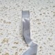 NASTRO DOPPIO RASO MT.50X16MM SILVER