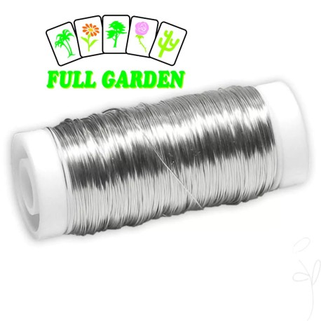 °°°FILO SPOLETTA PLASTICA 0,30MMX100GR SILVER