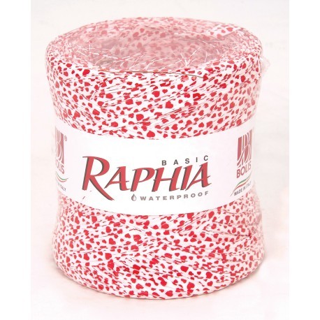 RAPHIA BASIC MYLOVE PACK 200M ROSSO