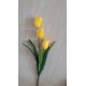 TULIP SPRAY X 3 50 CM - YELLOW SAME