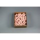 BOX 144 PICK SFERE VETRO MM.20 PINK