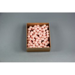 BOX 144 PICK SFERE VETRO MM.20 PINK