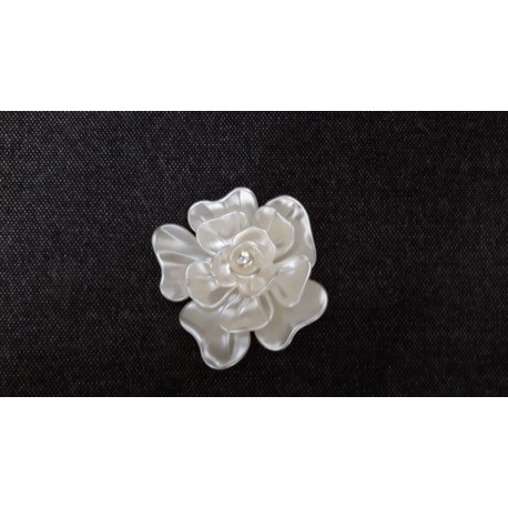 APPLICAZIONE FIORE CREMA CM.5 C/STRASS